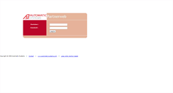 Desktop Screenshot of partnerweb.automatic-systems.com